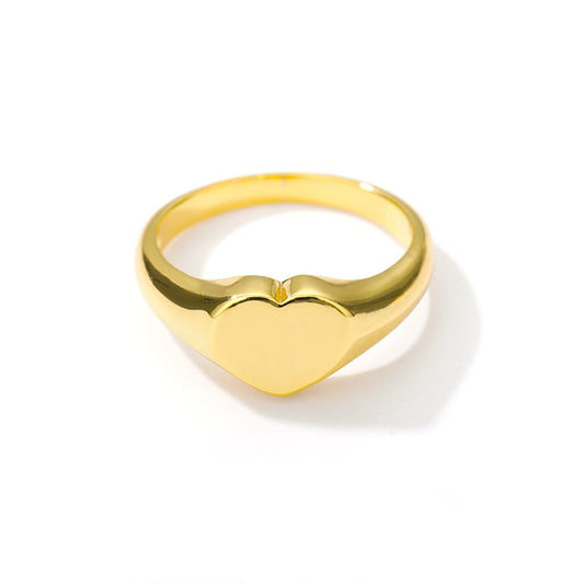 Heart Signet Ring