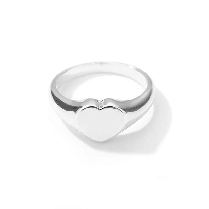 Heart Signet Ring