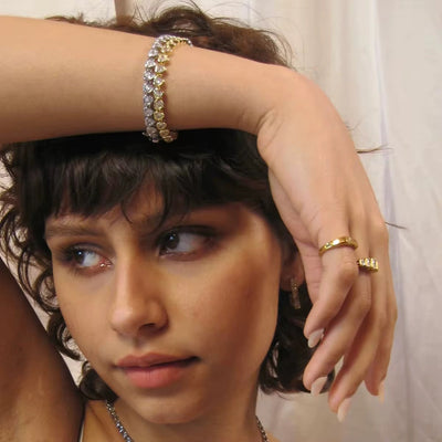 Hearts Bracelet Vintage Aesthetic