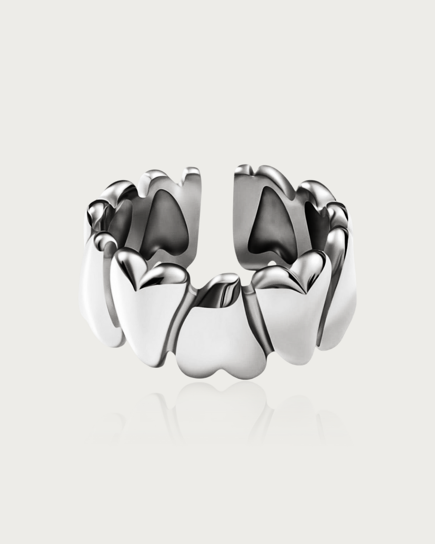 Hearts Wrap Around Ring