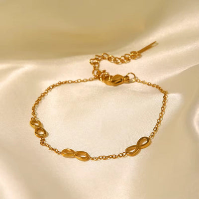 Infinity Sign Bracelet Anniversary Gift