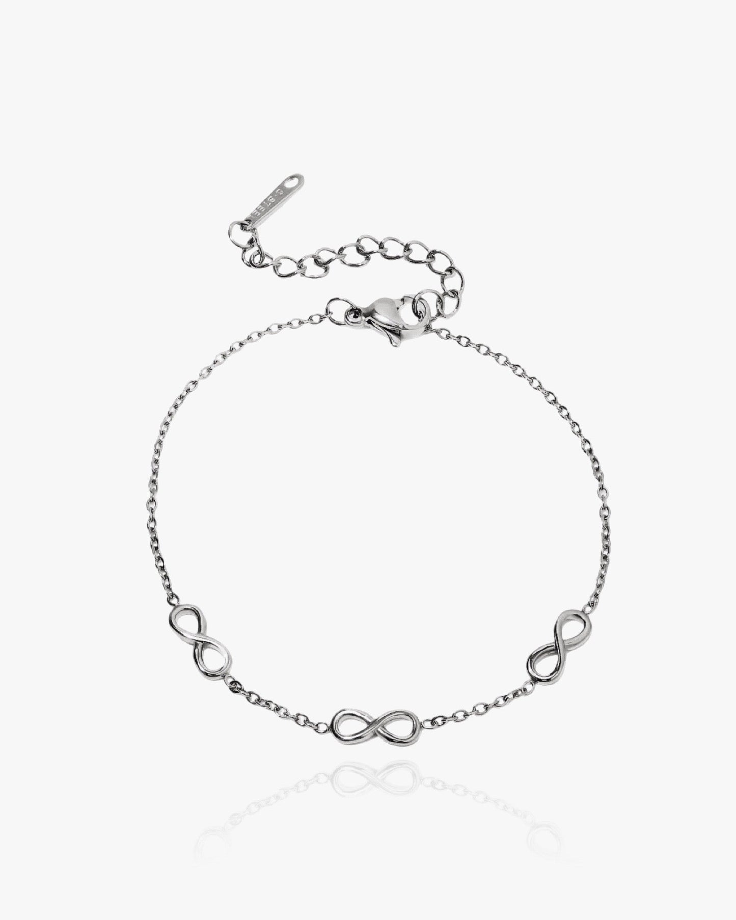 Infinity Sign Bracelet Anniversary Gift