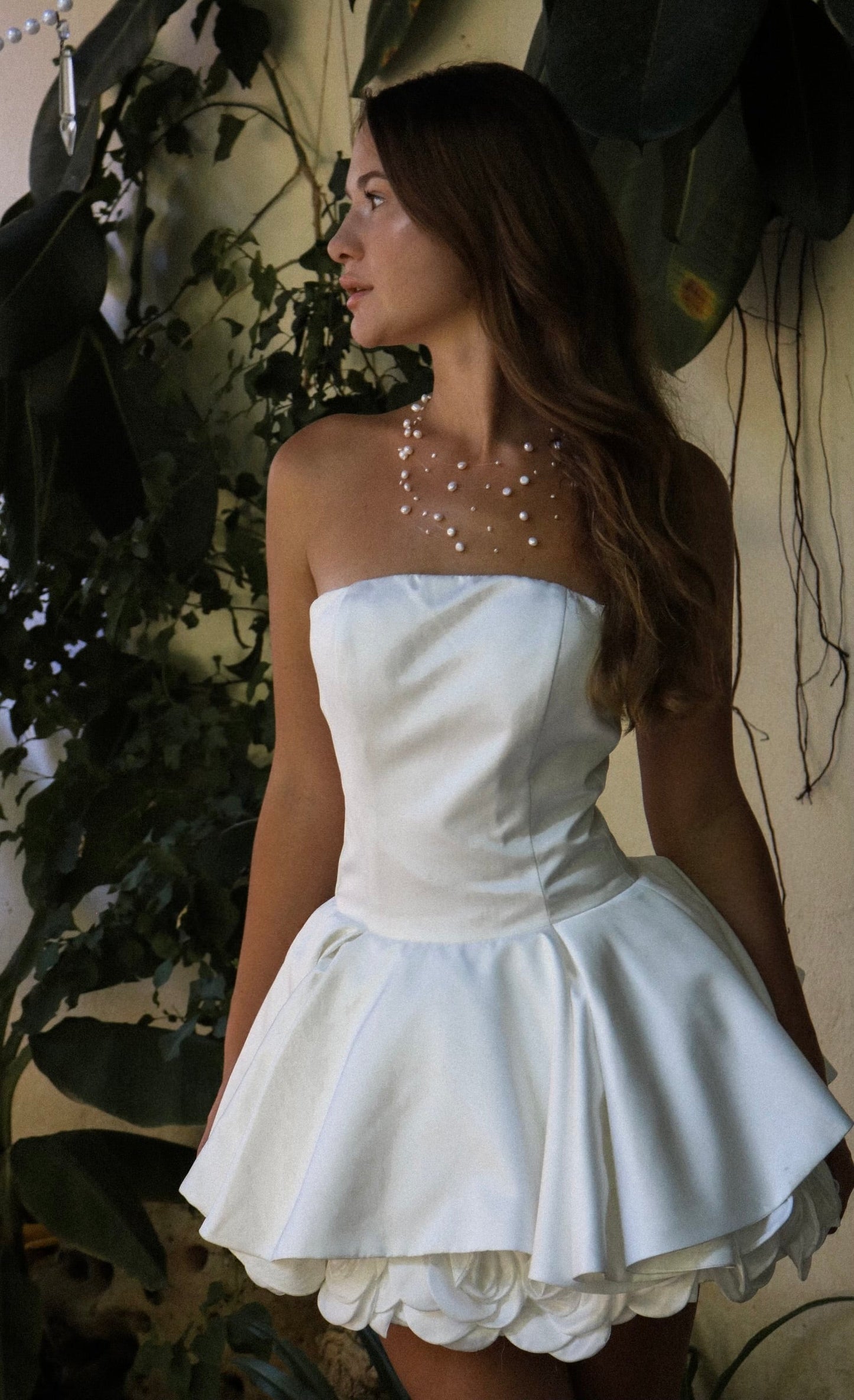 Invisible Effect Natural Pearls Necklace