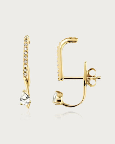 Jacket Earrings Sterling Silver