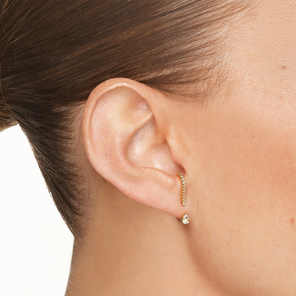 Jacket Earrings Sterling Silver