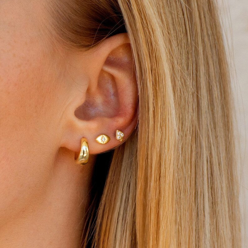 KAYA Mini Huggie Hoops