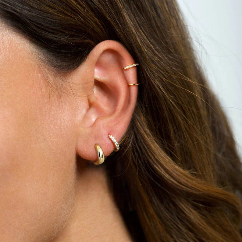 KAYA Mini Huggie Hoops