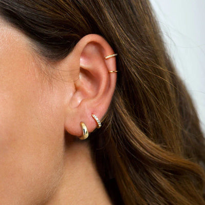 KAYA Mini Huggie Hoops