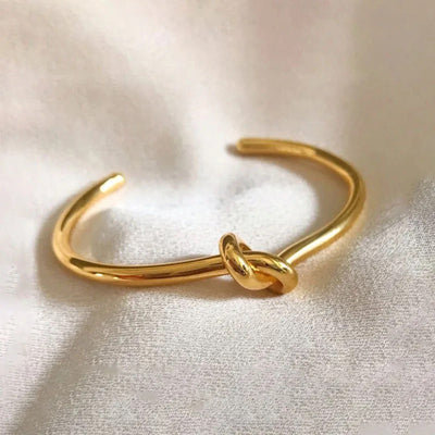 Knot Bangle Bracelet