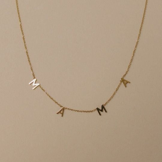 Mama Letters Mother’s Day Necklace