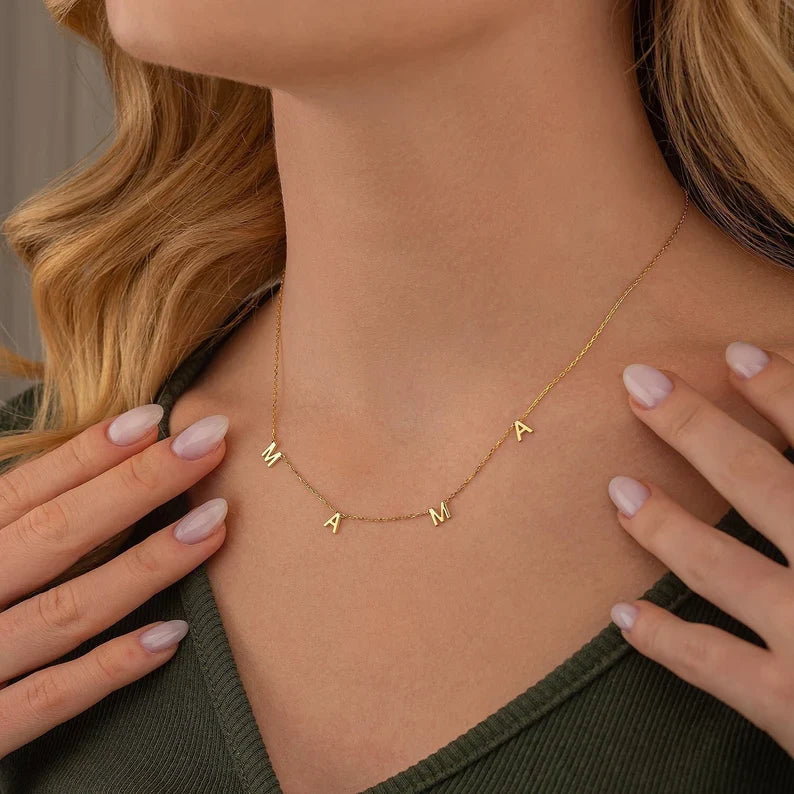 Mama Letters Mother’s Day Necklace