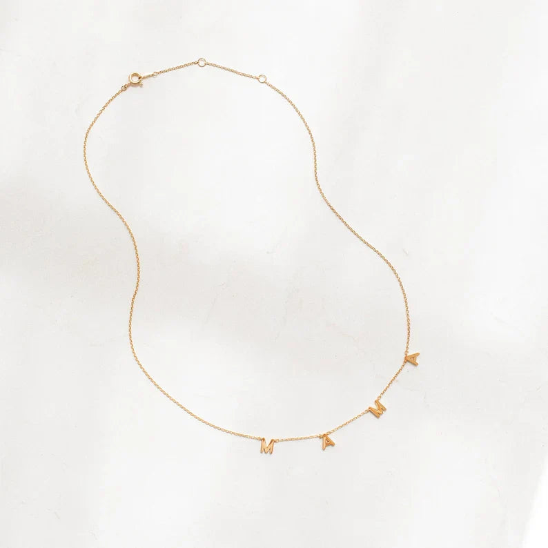 Mama Letters Mother’s Day Necklace