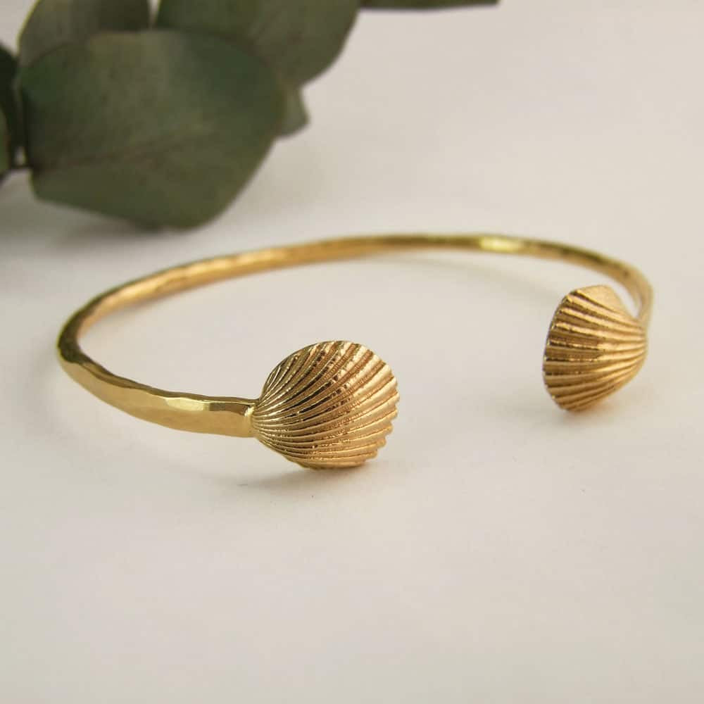 Mini Shell Cuff Bracelet
