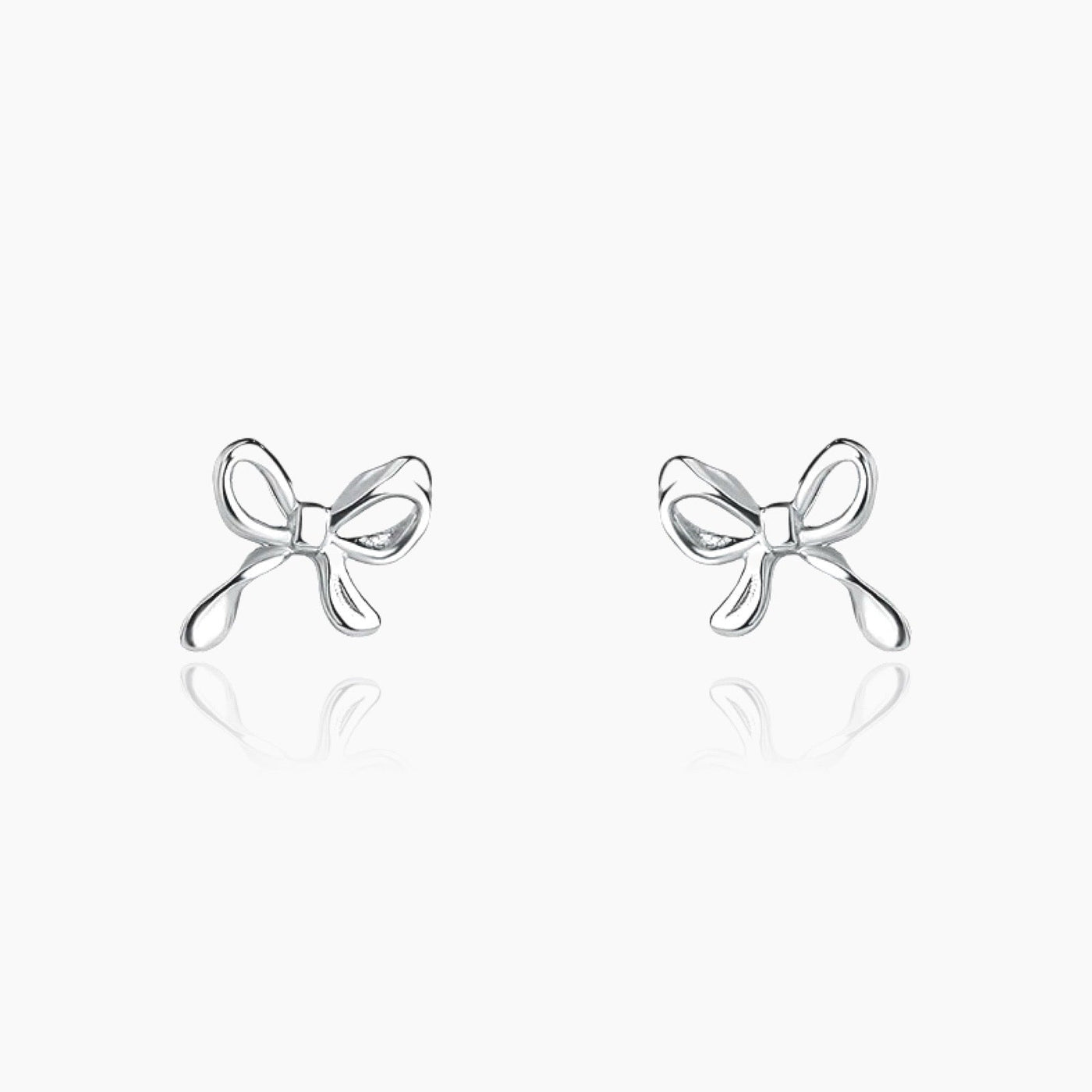 Minimalist Bow Tie Studs