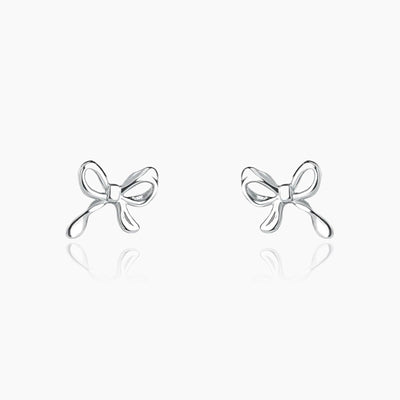 Minimalist Bow Tie Studs