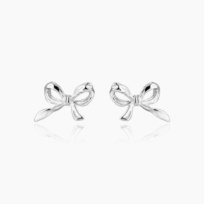 Minimalist Bow Tie Studs
