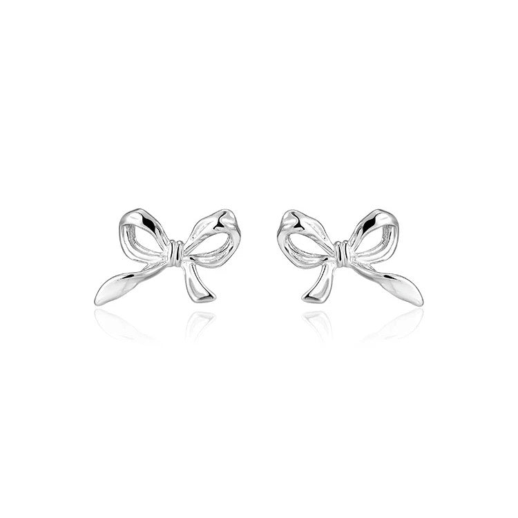 Minimalist Bow Tie Studs