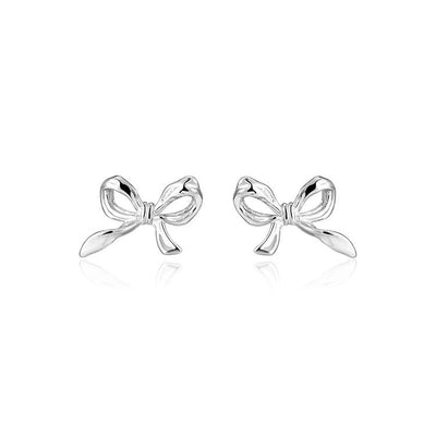 Minimalist Bow Tie Studs