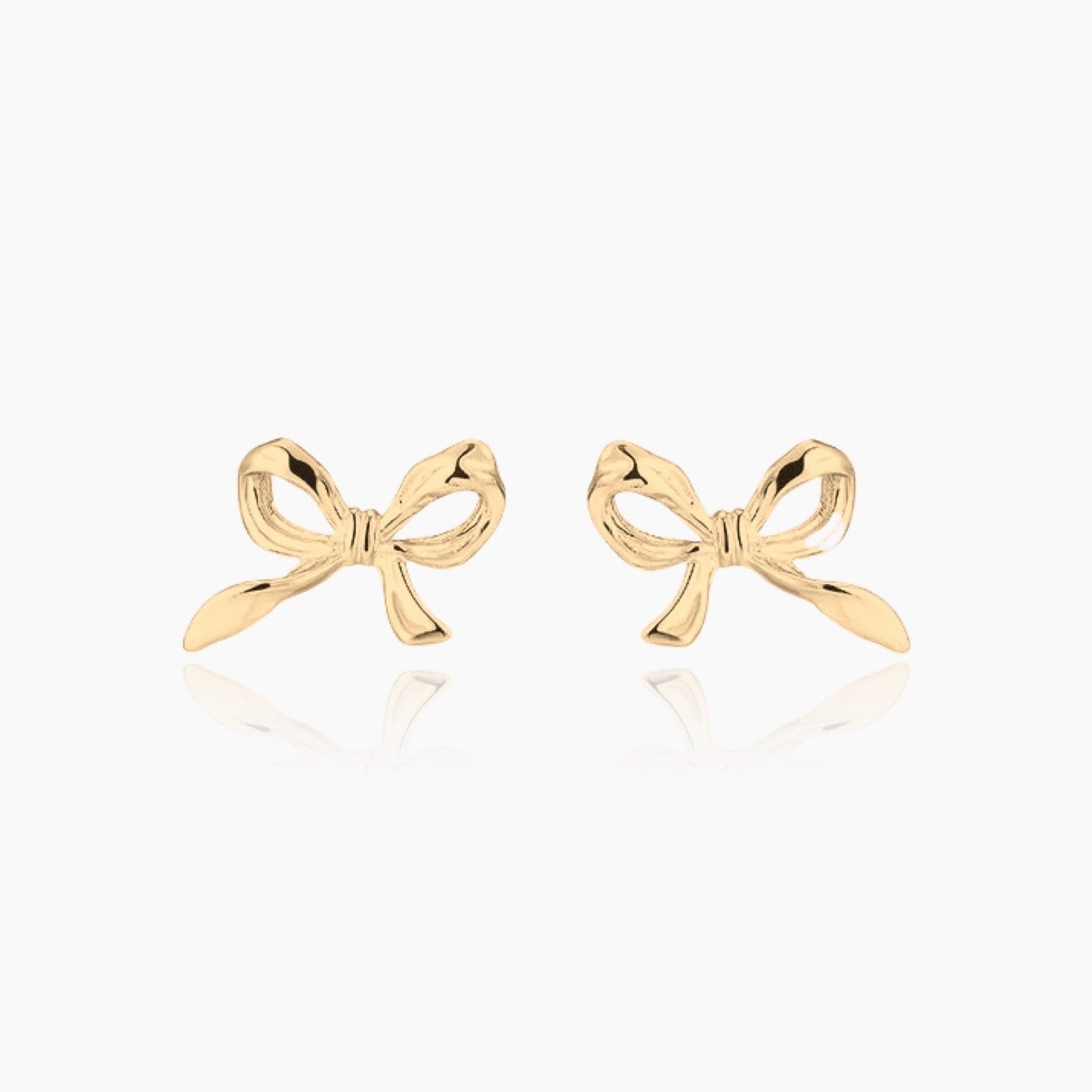 Minimalist Bow Tie Studs