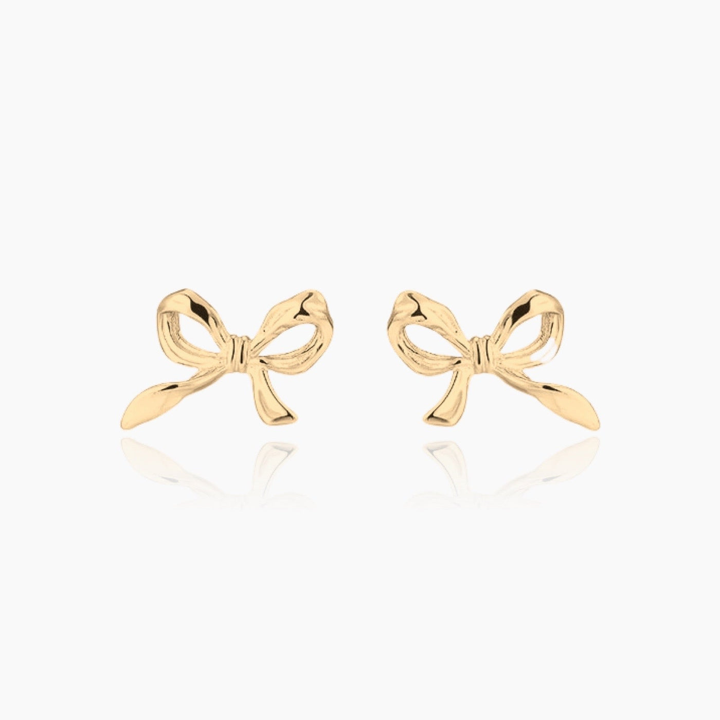 Minimalist Bow Tie Studs