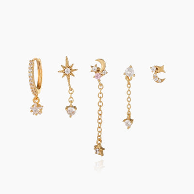 Moonlight Earrings Set