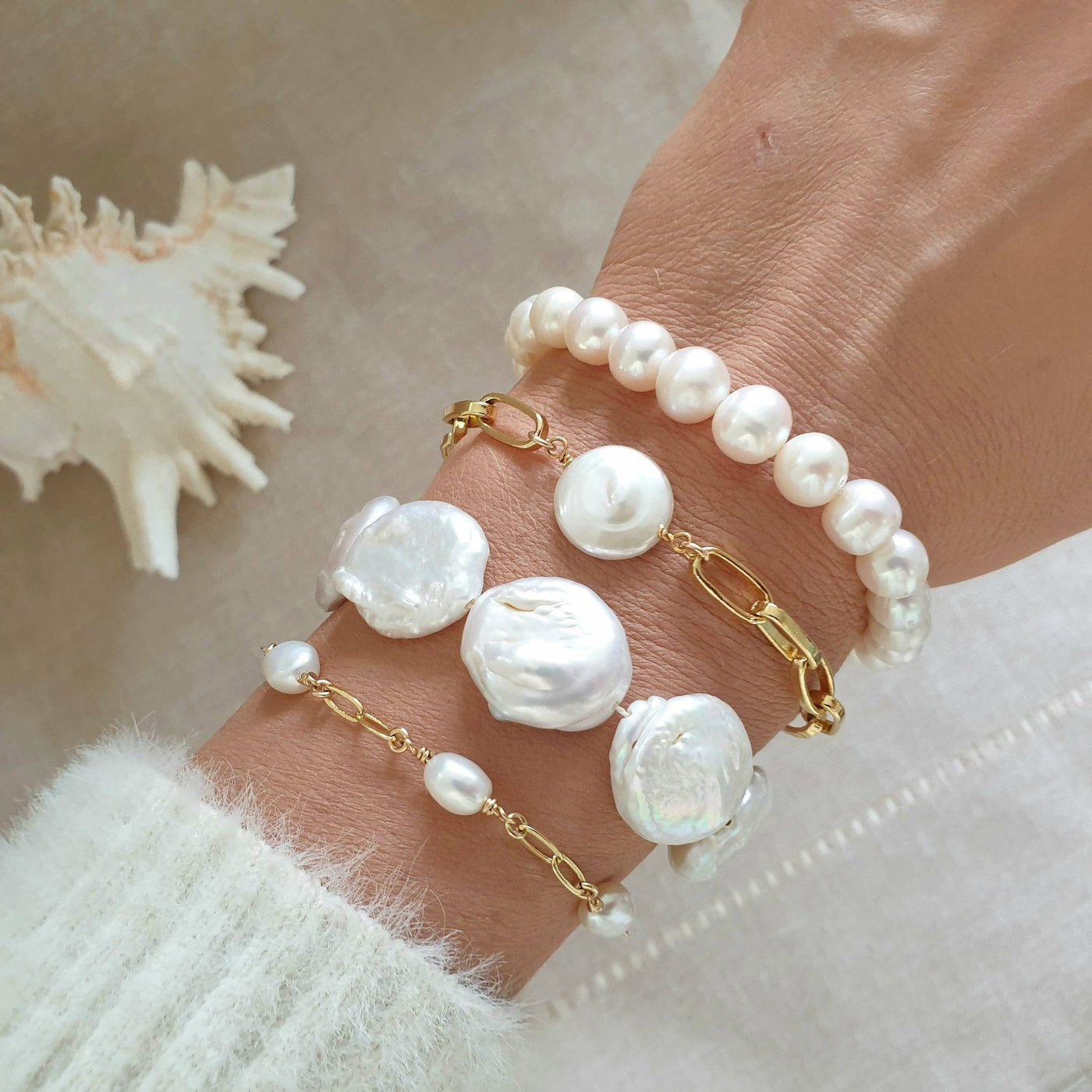 Natural Pearl Bracelet
