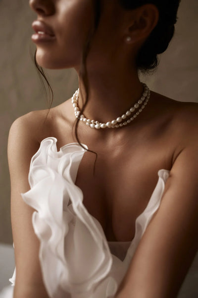 Natural Pearl Layered Necklace