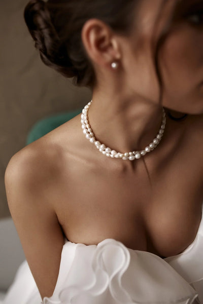 Natural Pearl Layered Necklace