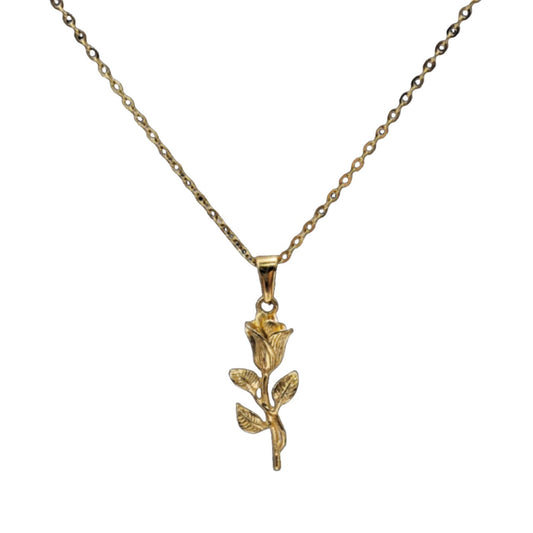 Rose Charm Chain(Gold)