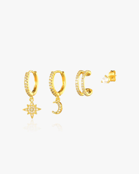 Night Sky Earrings Set