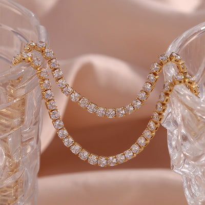 Diamanten tennisketting - Isolde