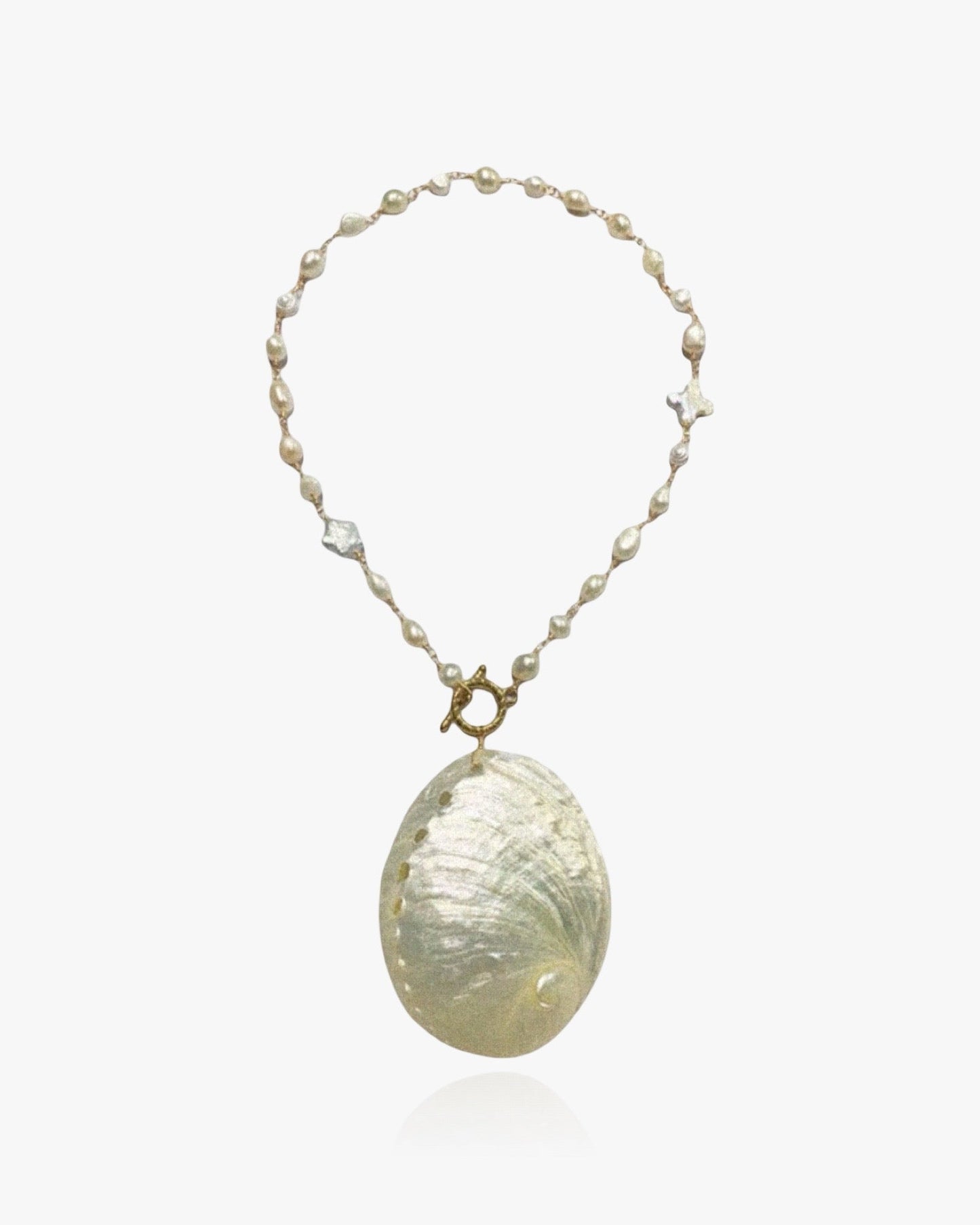Ocean’s Secret Natural Shell Necklace