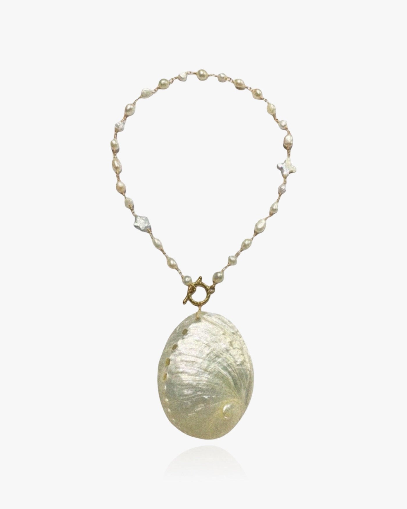 Ocean’s Secret Natural Shell Necklace
