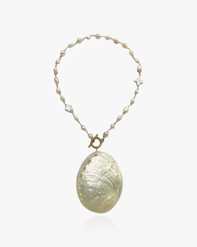 Ocean’s Secret Natural Shell Necklace