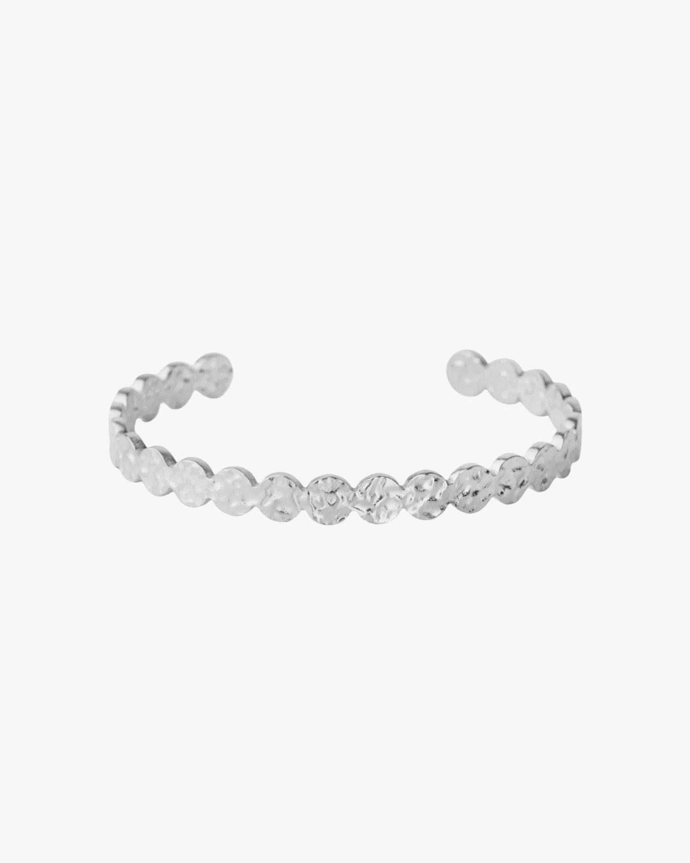 Organic Circles Bangle Bracelet