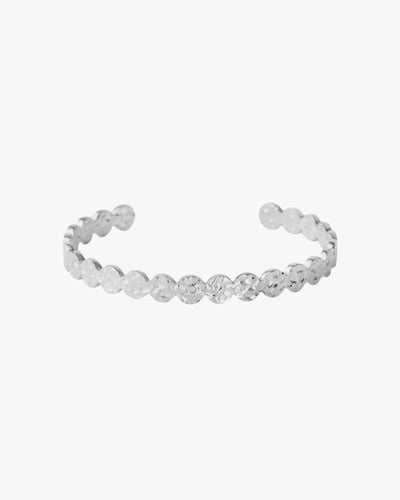 Organic Circles Bangle Bracelet