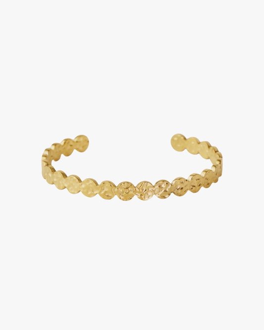 Organic Circles Bangle Bracelet