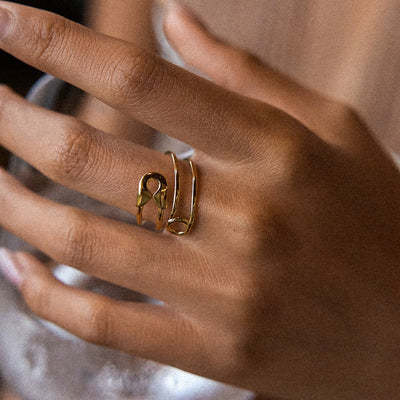 Safety Pin Ring