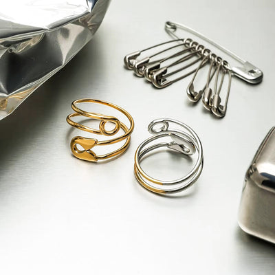 Safety Pin Ring
