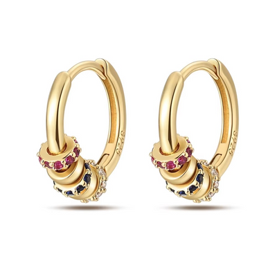 Carnival Hoop Earring