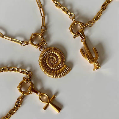 Shell Charm Necklace