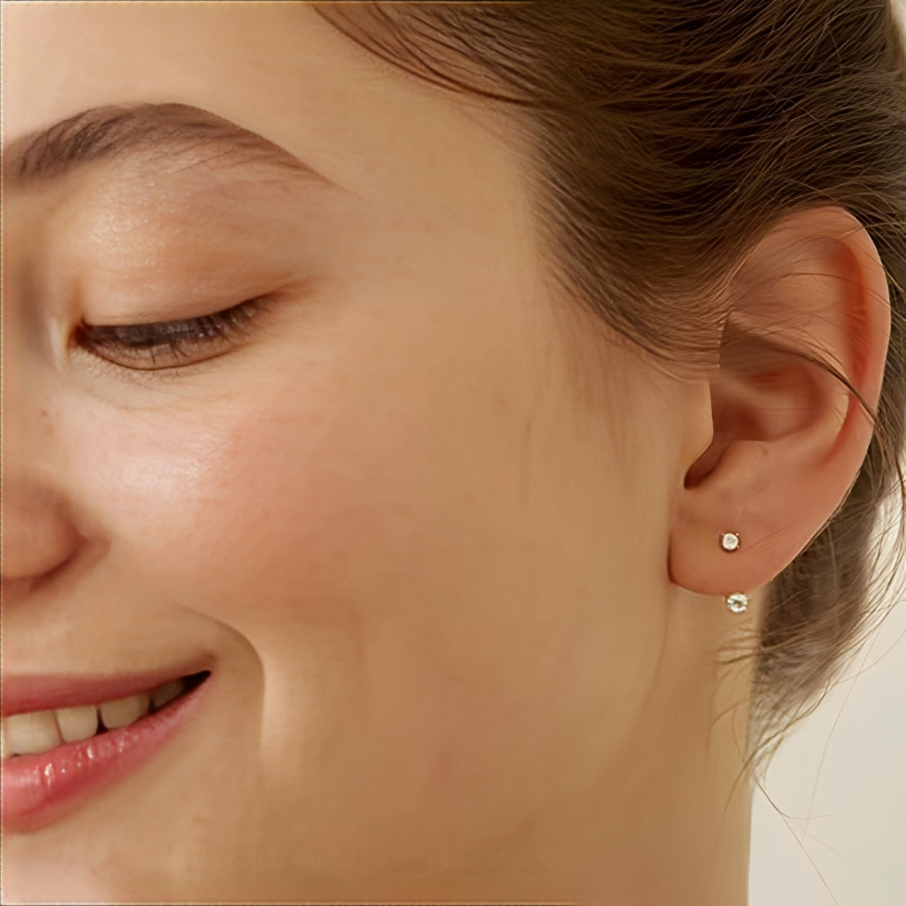 Sphere Cut Jacket Earrings Sterling Silver