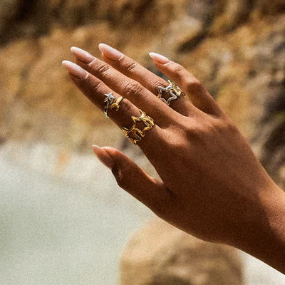 Star Ring Adjustable Size