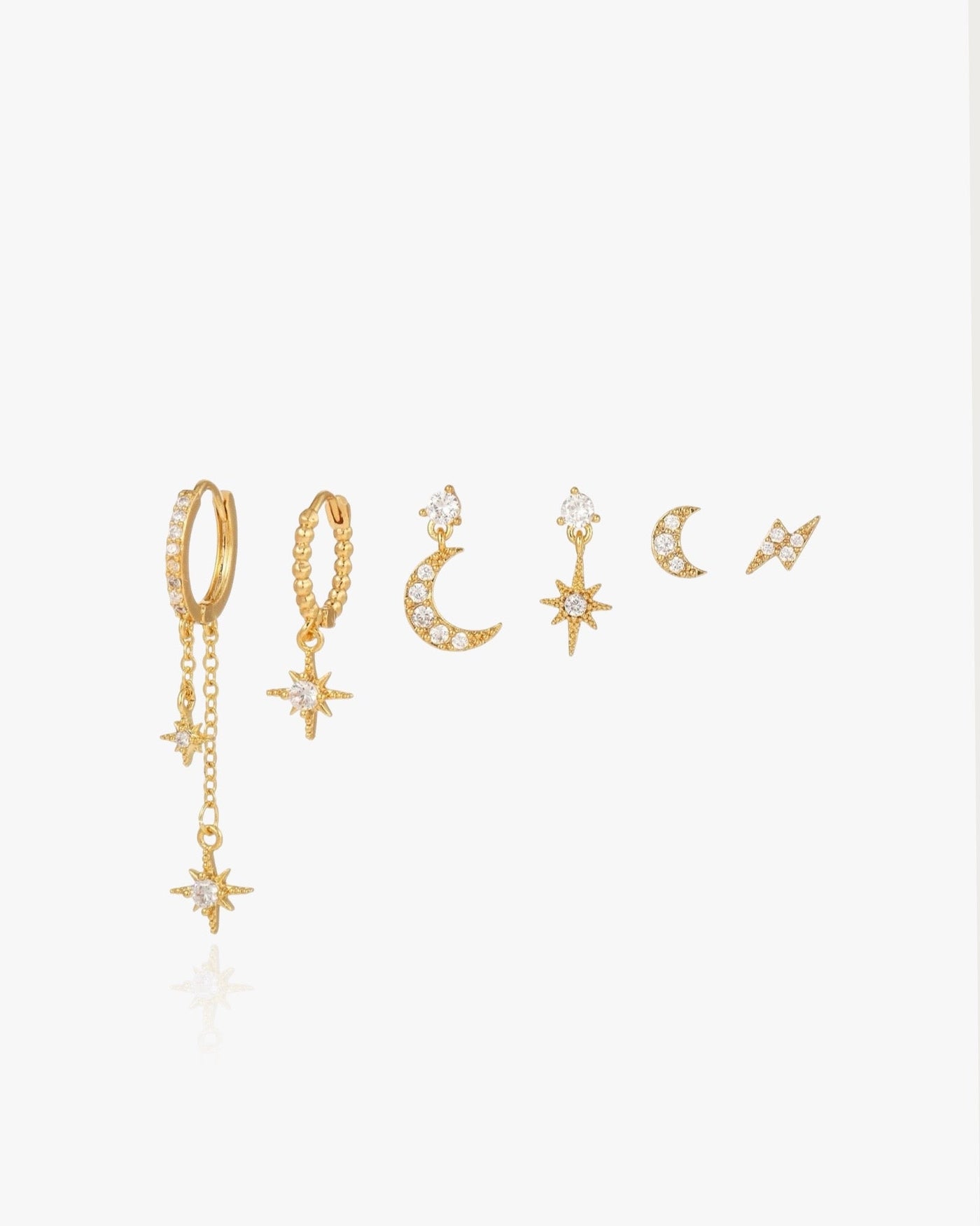 Starry Night Earrings Set