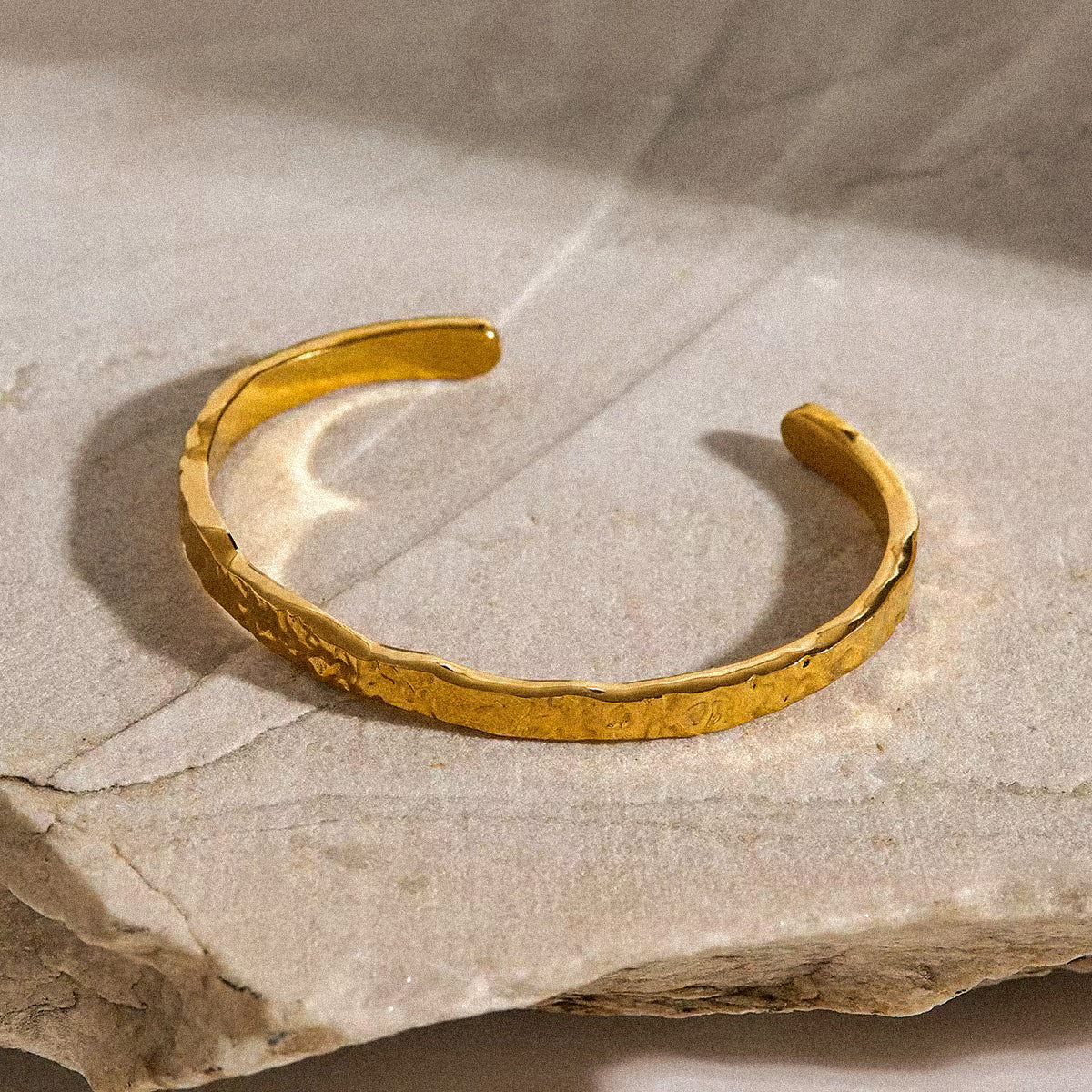 TEYA Textured Cuff Bracelet