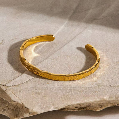 TEYA Textured Cuff Bracelet