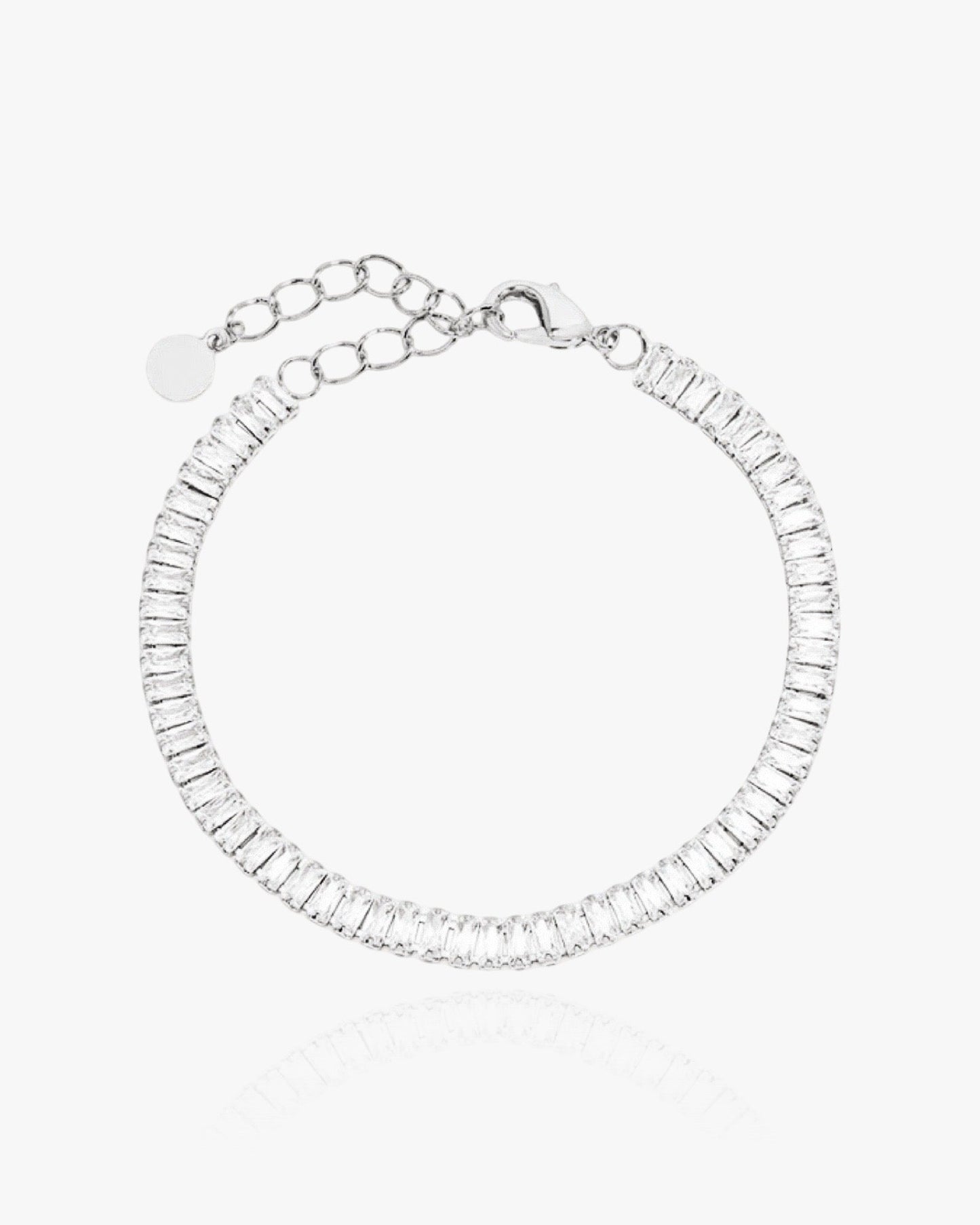 Tennis Bracelet Baguette Cut