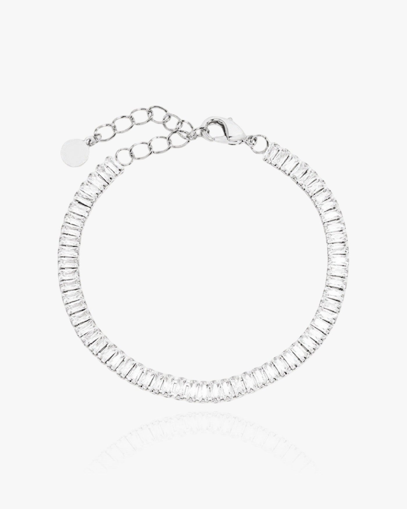 Tennis Bracelet Baguette Cut