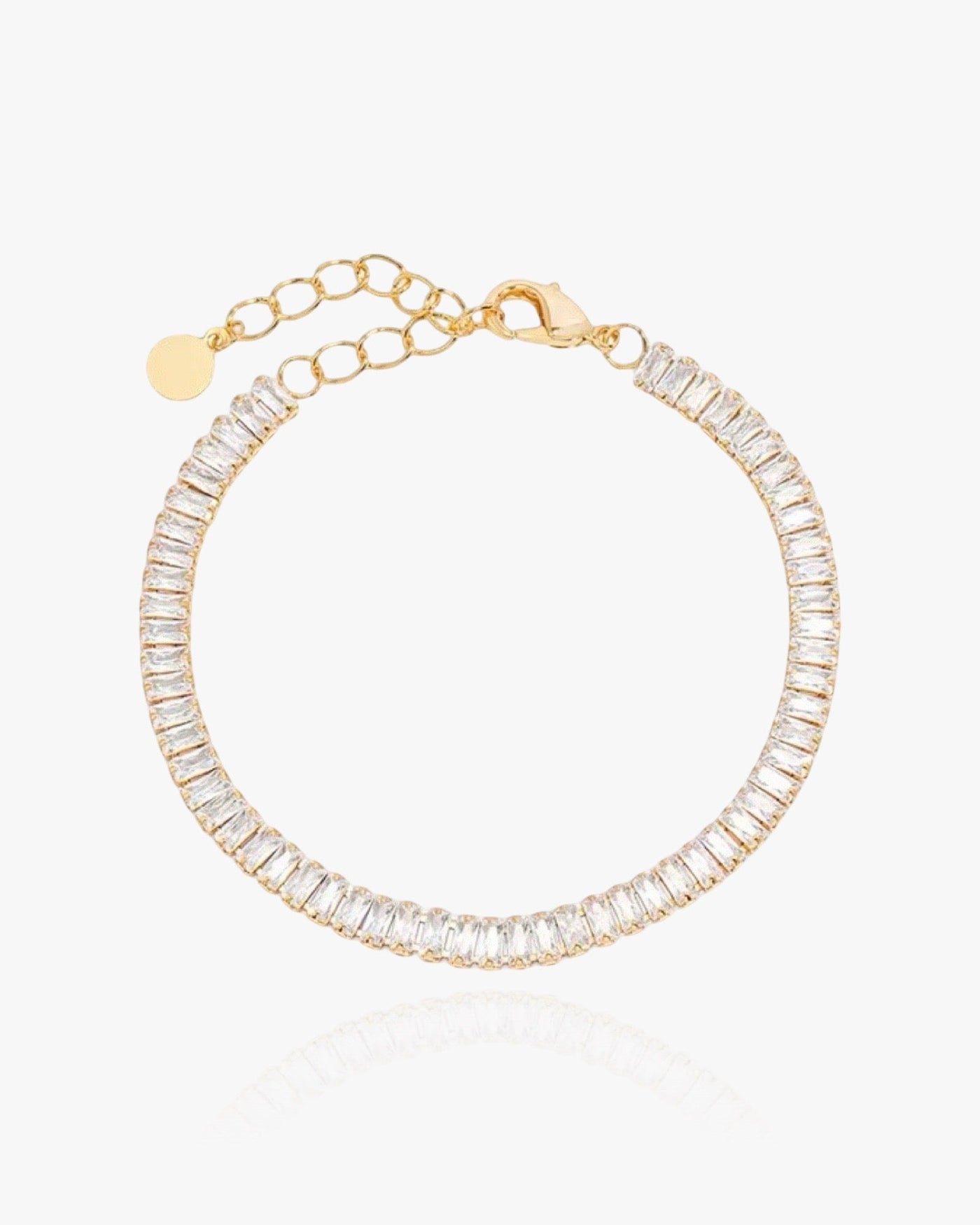 Tennis Bracelet Baguette Cut