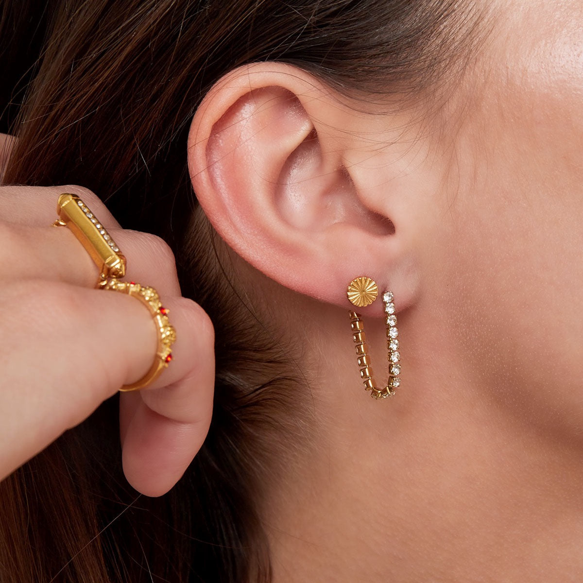 Tennis Earrings